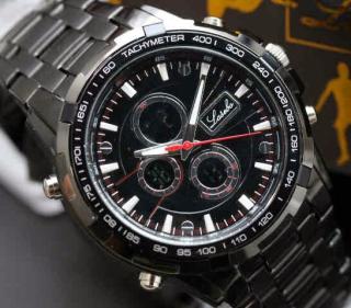 Lasebo863versi2RantaiBlackOriginal waterresistbisadibawarenang diameter5cm doubletime light 