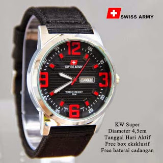Swiss-KAnvas-silver-merah.www.warungjamtangan.com.087737696044